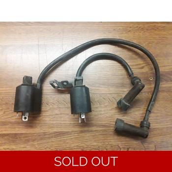 1984-99 Yamaha XV700 XV750 XV1000 XV1100 Virago Ignition Coils 42X-82310-70 and 42X-82320-70 - Pair